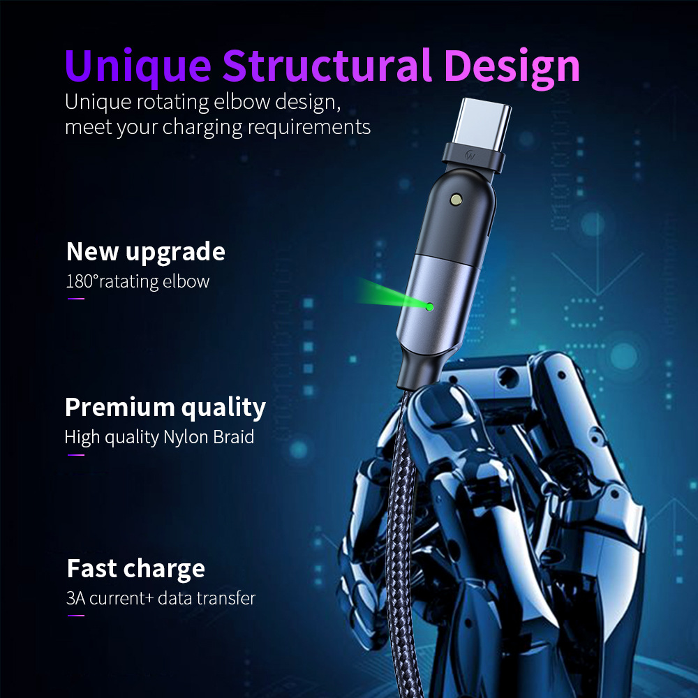 USB Type C to USB-C Cable Charge Quick Charging Data Fast Charger For Samsung AU
