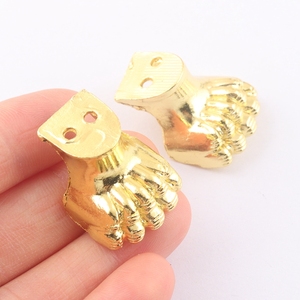 Small Gold Alloy <strong>Metal</strong> Feet Leg <strong>Corner</strong> for Wooden case Jewelry <strong>Box</strong> - Product Image 6