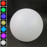 Boule en PE avec finition pierre, lampe LED solaire rechargeable pour extérieur, pierres LED étanches sans fil, boule de jardin en plastique