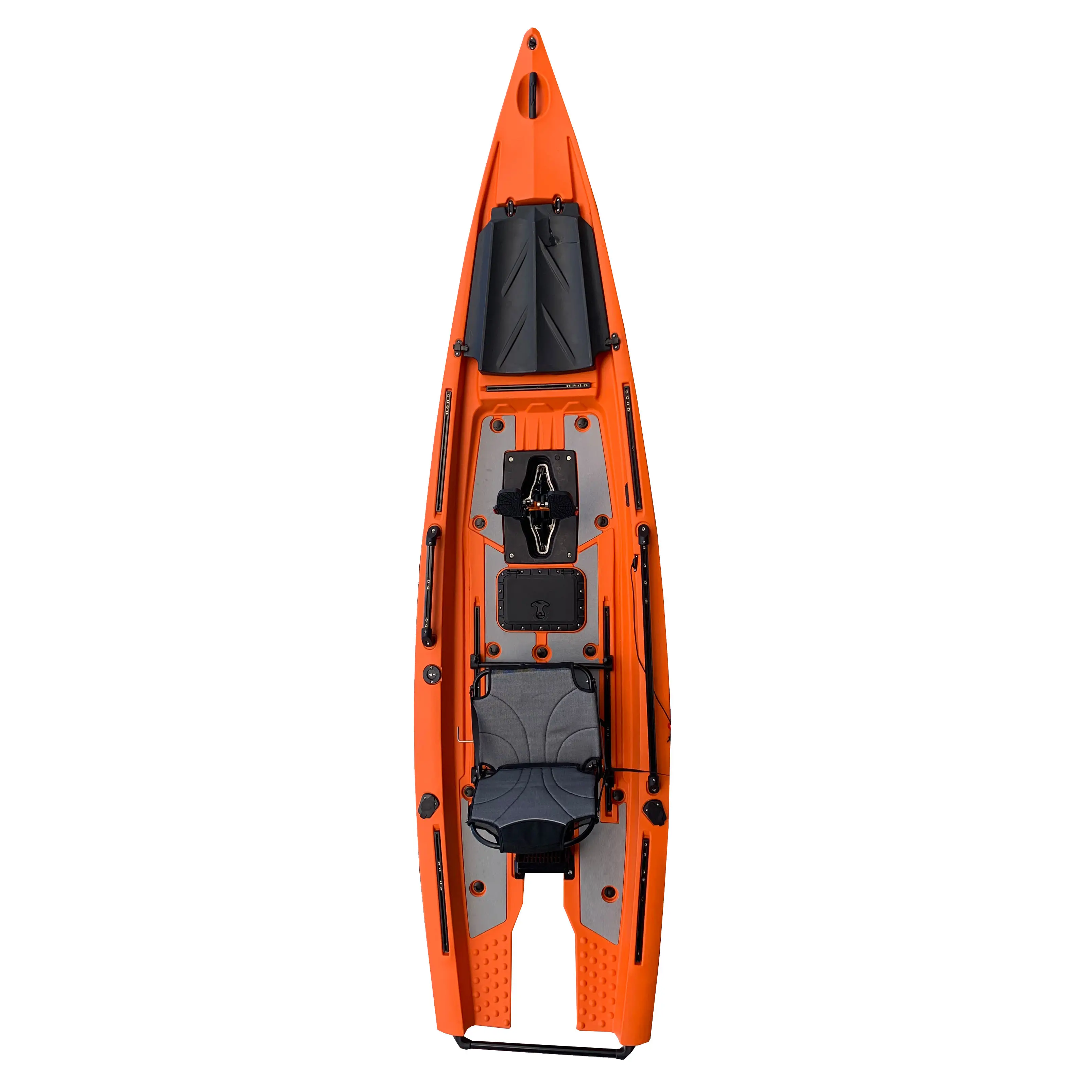 Nuevo diseño skiff barco de pesca Kayak de pesca con motor solo skiff