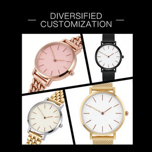 Женские кварцевые часы с круглым циферблатом - Product Image 4