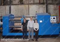 Unidades de Prueba de Válvulas Horizontales YONGJIA DORY MACHINERY con Tanque de Agua Sumergido, Prueba Neumática de Aire en Acero Inoxidable
