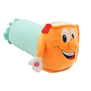 Venta al por mayor <span class=keywords><strong>libro</strong></span> <span class=keywords><strong>de</strong></span> dibujos animados muñeco <span class=keywords><strong>de</strong></span> peluche Super suave juguete abrazando almohada técnica bordada PP algodón para aliviar <span class=keywords><strong>el</strong></span> estrés - Product Image 6