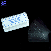 Lab Supplies Microscope Glass Cover Prepared Frosted Plain Cover Slips Slide Microscope Slides
