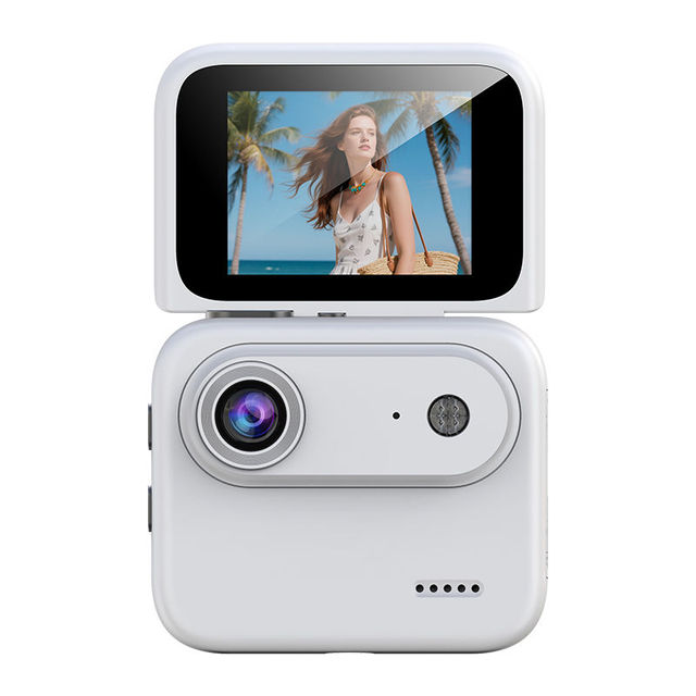 Wholesale Portable 4k Sports Action Camera Pocket Handheld Vlog Video140 Wide Angle 2.0 Inch Flip Over Display Screen Mini Cam