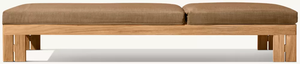 Chaise longue d'extérieur classique <span class=keywords><strong>en</strong></span> teck, structure solide, assemblage stable, coussin à séchage rapide, résistant aux UV, durable pour le jardin - Product Image 4