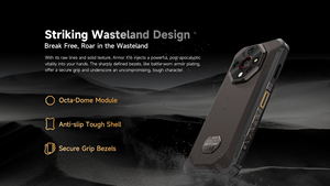 Smartphone robuste Ulefone Armor X16 Android 15 avec caméra de vision nocturne 5G LTE CDMA IP69K antichoc 10360mAh 6+128GB 120Hz - Product Image 5