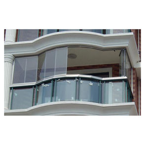 Fenêtre de balcon fenêtre coulissante en verre sans cadre fenêtre pliante en verre simple fenêtre pliante en verre sans cadre - Product Image 6