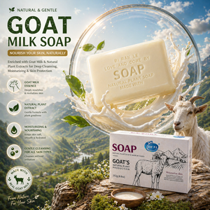 Savon <span class=keywords><strong>de</strong></span> bain au <span class=keywords><strong>lait</strong></span> <span class=keywords><strong>de</strong></span> chèvre, savon blanchissant hydratant, savon naturel aux herbes, savon <span class=keywords><strong>de</strong></span> beauté pour le visage et le corps, 252g, vente en gros OEM ODM Chine - Product Image 2