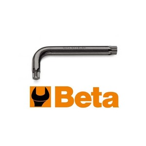 Set di chiavi esagonali Torx da maschio in acciaio di qualità industriale Beta T15 97TX con sistema metrico a testa Torx - Product Image 1