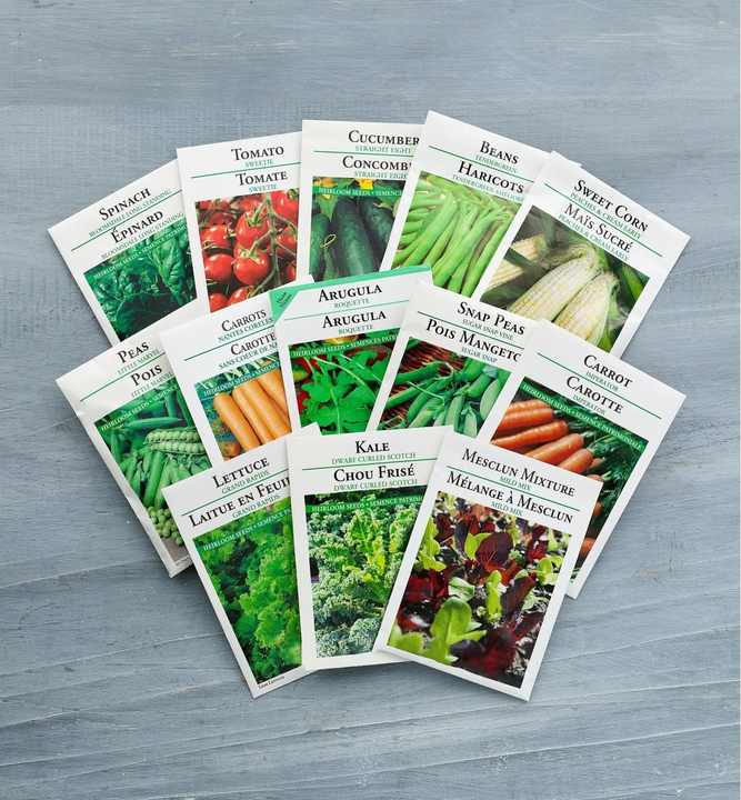 Fruit and vegetable seeds for gardenVegetable Seed Packets