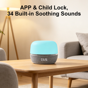 Machine à sons apaisants multifonction Momcare, 34 sons apaisants, portable, verrouillage enfant, <span class=keywords><strong>pour</strong></span> bébé et <span class=keywords><strong>adulte</strong></span> - Product Image 3