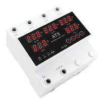 Commutateur de Transfert Automatique (ATS) Sélecteur de Phase Alimentation Sans Interruption Limiteur de Surintensité et Surtension à Trois Voies avec Affichage 5 Écrans