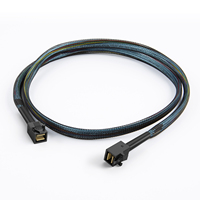 Câble interne CableCreation HD Mini SAS SFF-8643 vers SFF-8643, câble de données haute densité SAS 3.0 36 broches 12 Gbit/s pour serveur RAID