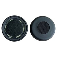 Coussinets de remplacement en cuir protéiné et éponge souple pour casques supra-auriculaires Jabra Evolve 75, 75+, 75 UC, 75 MS