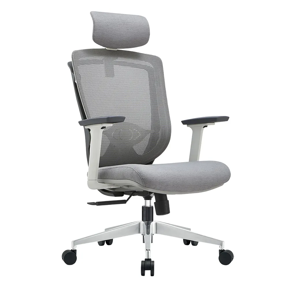 Everlasting Comfort Seat Almofada Base Alumínio Reclinável Ergonomic Mesh Manager Office Chair Para Pessoas Pesadas