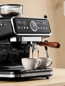 Concentration Italian Semi-<b>automatic</b> <b>Coffee</b> <b>Machine</b> Grinding Integrated Cold & Hot Double Extraction Household Italian Semi-auto - Product Image 3