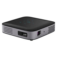 Proyector DLP Láser 4K, Mini Cine en Casa, Televisor 3D, Full HD 720P, Recargable, Proyector de Cine para Exteriores con Wifi 5G y Panel Táctil
