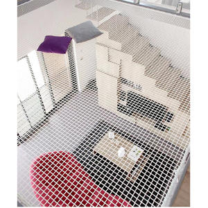 2 capas <span class=keywords><strong>de</strong></span> protección para balcón y jardín, red segura, camas <span class=keywords><strong>de</strong></span> playa sin nudos, redes <span class=keywords><strong>de</strong></span> carga, 300 ~ 400kg, hamaca colgante, barrera <span class=keywords><strong>de</strong></span> acantilado - Product Image 4