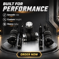 Kit de suspension pneumatique pour HONDA Odyssey RL5 (2012~) (USA) avec amortisseur pneumatique et ressort à soufflet pour conversion à suspension pneumatique