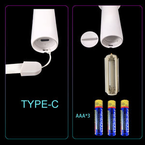 LCD-scherm 2,1 inch scherm sportverlichting <span class=keywords><strong>LED</strong></span>-aanmoedigingsstokken op maat gemaakte kleur knipperende lampjes voor bruiloften en evenementen - Product Image 3