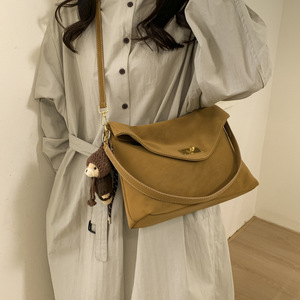 Bolsos de Marca para Mujer al por Mayor, de Gran Capacidad, de Cuero Genuino de Lujo, Bolso de Hombro, Bolso de Mano, Bolso Tote de Gamuza - Product Image 5