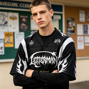 Uniforme Deportivo de Malla Transpirable de Alta Calidad con Estampado Completo Personalizado de Fábrica, Diseño de Marca Personalizada - Product Image 3