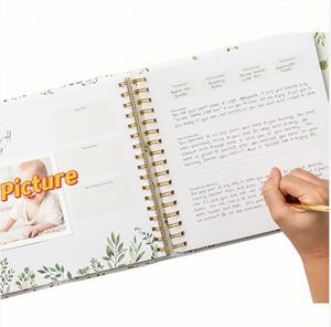 <span class=keywords><strong>Livre</strong></span> de souvenirs <span class=keywords><strong>personnalisé</strong></span> pour bébé, journal des étapes importantes de la première année, album <span class=keywords><strong>photo</strong></span> souvenir, couverture rigide, certifié FSC - Product Image 5