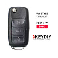 KEYDIY KD B01-3 télécommande universelle 3 boutons série B télécommande de voiture pour VW Style pour générateur de clé KD-X2 Machine à KD-MAX