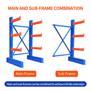 Giá đỡ <span class=keywords><strong>cantilever</strong></span> thép hai mặt, tự đứng, có thể điều chỉnh, tải trọng 100-500kg, kệ sơn chống ăn mòn, lắp ráp nhanh - Product Image 3