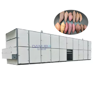 Séchoir à bande continue en maille de haute qualité pour légumes-racines et tranches de patate douce violette - Product Image 1