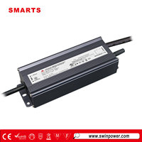 Transformateur d'alimentation LED sans fil à gradation variable 60W avec 2 canaux, homologué UL
