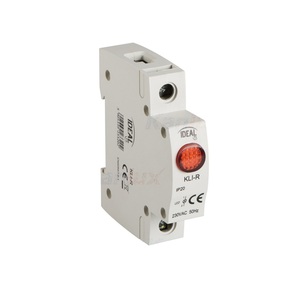 Indicateur de tension Ideal Kli R 230VAC 50Hz LED rouge Montage sur rail DIN - Product Image 1