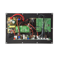 12V 50W Ses Amplifikatörü Kurulu 38*19CM FM Radyo USB TF AUX Ekran Büyük Uzaktan Kumanda Demir Plaka ve Toroidal Trafo