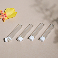 Offre Spéciale 1.5ml 2ml 3ml 5ml clair Mini échantillon tétine flacons Essence acide hyaluronique Portable petite ampoule en forme d'ampoule en verre bouteille