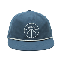 Topi Snapback 5 Panel Unisex OEM, Pinggiran Datar, Tali, Olahraga Golf, Fashion Outdoor, Hip Hop, Katun Nilon, Bordir Logo Custom Empat
