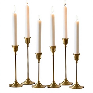 Support à bougie en fer forgé fait main pour la décoration de la maison, support à bougie décoratif en fer forgé pour mariage, bougeoir vintage en fer. - Product Image 4