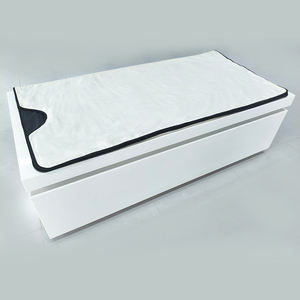 استخدام المنزل العافية RejuvaWrap بطانية التدفئة ساونا التفاف الجسم مع البلورات والحجارة - Product Image 1