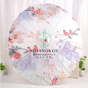 Venta <span class=keywords><strong>de</strong></span> Fábrica, <span class=keywords><strong>Paraguas</strong></span> Decorativo Chino <span class=keywords><strong>de</strong></span> Papel <span class=keywords><strong>de</strong></span> Aceite <span class=keywords><strong>de</strong></span> Bambú para Manualidades, Diseño Tradicional, Estilo Recto, Control Manual - Product Image 4
