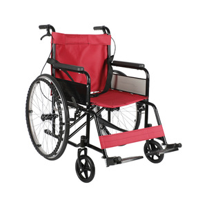 Fauteuil roulant manuel Mu Yang 24 pouces, léger et pliable, pour la mobilité des personnes âgées à domicile - Product Image 1