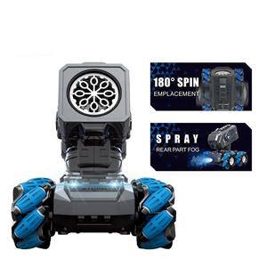 Mới lạ phun bong bóng diễn viên đóng Thế RC Xe tăng đồ chơi vui điều khiển từ xa trôi xe tải với Bong Bóng Blower đài phát thanh điều khiển xe đồ chơi cho cậu bé quà tặng - Product Image 4