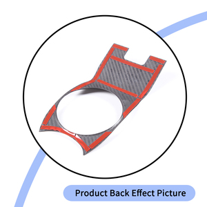 Marco Decorativo para Portavasos de Consola Central Trasera de Fibra de Carbono Real para <span class=keywords><strong>McLaren</strong></span> GT 2019-2022 - Product Image 3