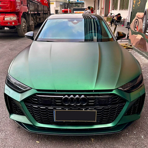 Pellicola avvolgente per <span class=keywords><strong>auto</strong></span> satinata opaca e metallizzata veleno colore <span class=keywords><strong>verde</strong></span> che cambia pellicola per <span class=keywords><strong>auto</strong></span> - Product Image 1