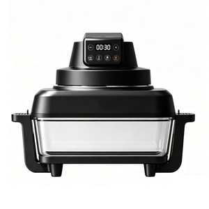 Freidora de Aire Digital Inteligente con Pantalla Táctil, de Acero Inoxidable, sin Aceite, con Función de Crujido, 5L/7L - Product Image 1