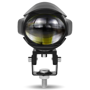 Phare LED externe pour moto 9-80V, faisceau haut/bas, 3 pouces, double couleur, antibrouillard - Product Image 3
