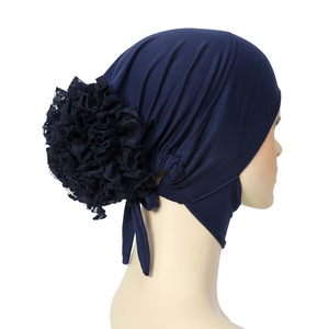 Capuchon en jersey personnalisé de haute qualité <span class=keywords><strong>Hijab</strong></span> volumateur malaisien capuchon intérieur musulman couvre-chef pour femmes - Product Image 2