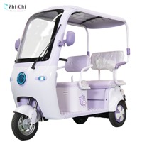 Haute qualité grand espace électrique passager longue portée mobilité Tricycle Scooter 3 roues voiture électrique 60V
