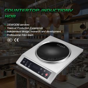Haute Qualité Concave Poêle Commercial Ce <span class=keywords><strong>Plat</strong></span> Simple Puissance Wok 3500W Cuisinière À <span class=keywords><strong>Induction</strong></span> - Product Image 2