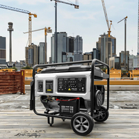 YHS Hot Sale Tragbare Light We8ght Benzin generatoren 4-Takt Digital Wechsel richter 5KW 8KW 10KW Auto Start Motor für Backup Lower