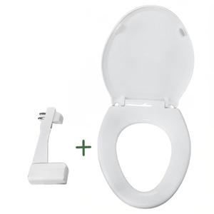 <span class=keywords><strong>Abattant</strong></span> de toilette universel <span class=keywords><strong>vintage</strong></span> en PP en forme de V, design moderne et fonction de fermeture douce, siège épaissi - Product Image 1